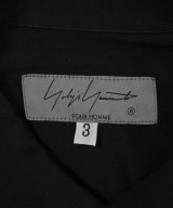 yohji yamamoto POUR HOMME（ヨウジヤマモトプールオム）カジュアルシャツ 黒 サイズ:3(M位) メンズ/2200735202092