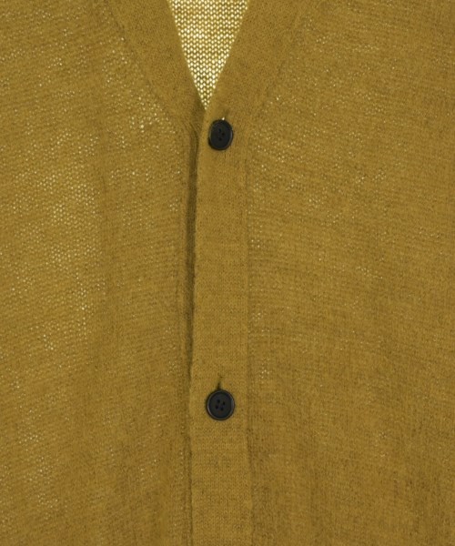 yohji yamamoto POUR HOMME（ヨウジヤマモトプールオム）カーディガン 黄 サイズ:3(M位) メンズ/2200736453011