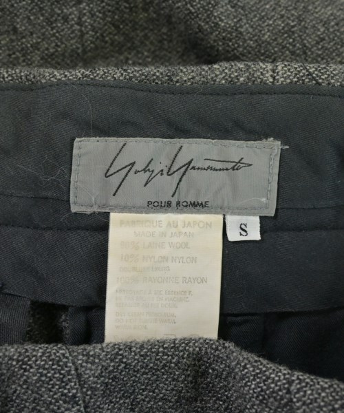 yohji yamamoto POUR HOMME（ヨウジヤマモトプールオム）その他 グレー サイズ:S メンズ/2200720190076
