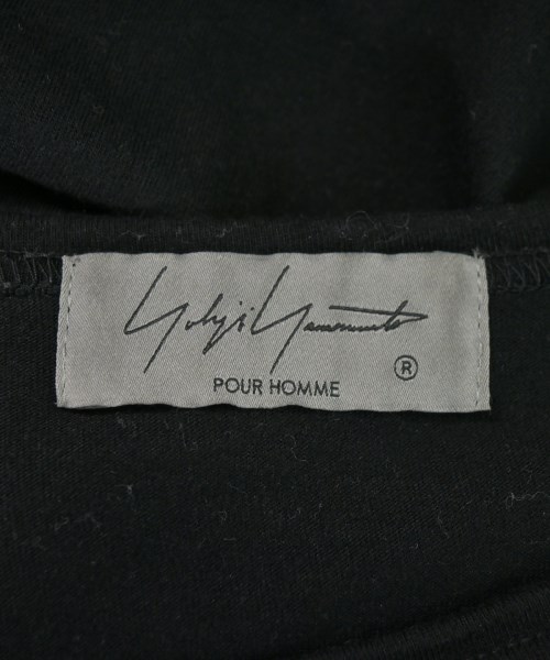 yohji yamamoto POUR HOMME（ヨウジヤマモトプールオム）Tシャツ・カットソー 黒 サイズ:3(M位) メンズ/2200720078015
