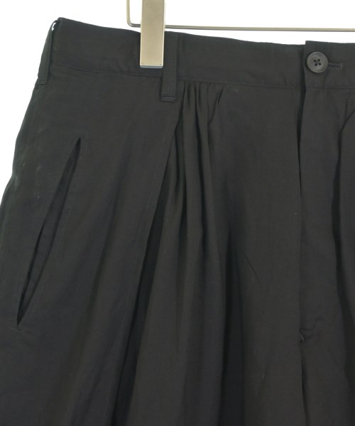 yohji yamamoto POUR HOMME（ヨウジヤマモトプールオム）クロップドパンツ 黒 サイズ:3(M位) メンズ/2200720078022