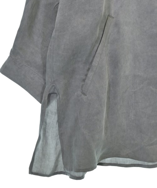 yohji yamamoto POUR HOMME（ヨウジヤマモトプールオム）カジュアルシャツ グレー サイズ:2(S位) メンズ/2200720350036
