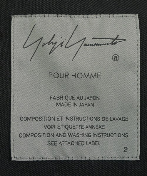 yohji yamamoto POUR HOMME（ヨウジヤマモトプールオム）その他 黒 サイズ:2(S位) メンズ/2200720560015