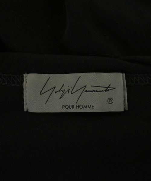yohji yamamoto POUR HOMME（ヨウジヤマモトプールオム）Tシャツ・カットソー 黒 サイズ:3(M位) メンズ/2200721651033