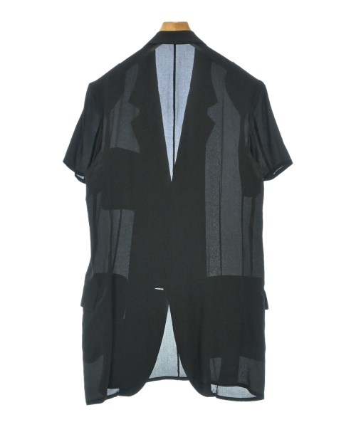 yohji yamamoto POUR HOMME（ヨウジヤマモトプールオム）カジュアルシャツ 黒 サイズ:2(S位) メンズ/2200721919034