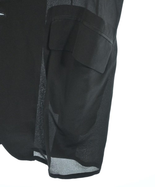yohji yamamoto POUR HOMME（ヨウジヤマモトプールオム）カジュアルシャツ 黒 サイズ:2(S位) メンズ/2200721919034