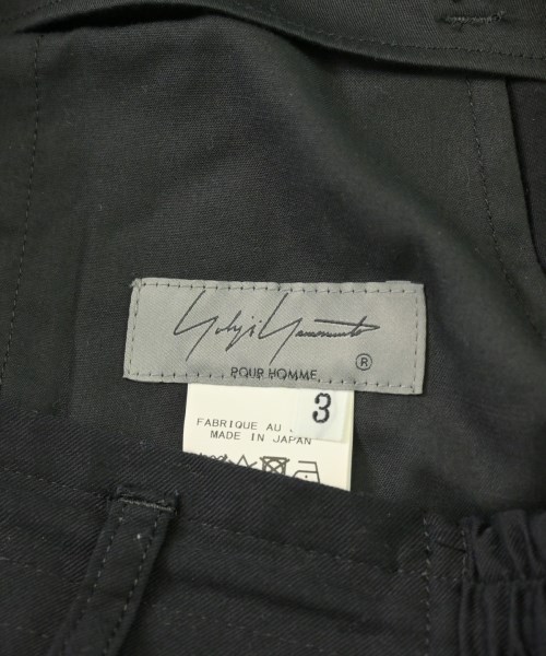 yohji yamamoto POUR HOMME（ヨウジヤマモトプールオム）その他 黒 サイズ:3(M位) メンズ/2200721995076
