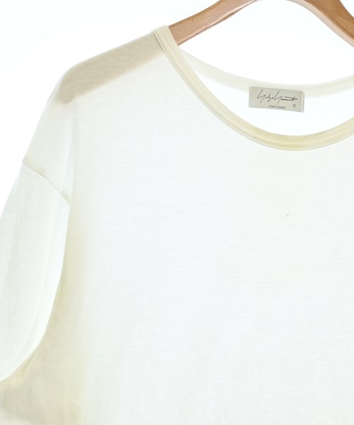yohji yamamoto POUR HOMME（ヨウジヤマモトプールオム）Tシャツ・カットソー 白 サイズ:3(M位) メンズ/2200722131053