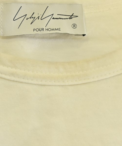 yohji yamamoto POUR HOMME（ヨウジヤマモトプールオム）Tシャツ・カットソー 白 サイズ:3(M位) メンズ/2200722131053