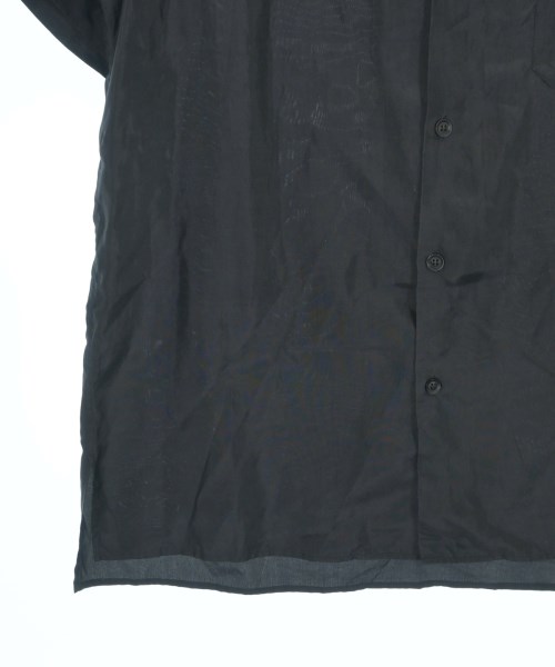yohji yamamoto POUR HOMME（ヨウジヤマモトプールオム）カジュアルシャツ 黒 サイズ:2(S位) メンズ/2200721770079