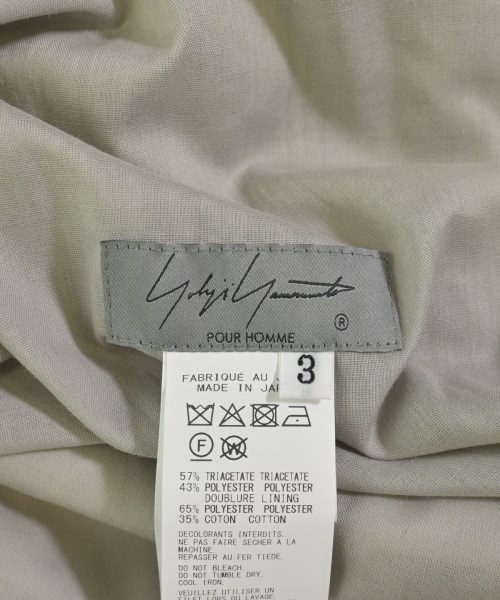 yohji yamamoto POUR HOMME（ヨウジヤマモトプールオム）その他 白 サイズ:3(M位) メンズ/2200722329016