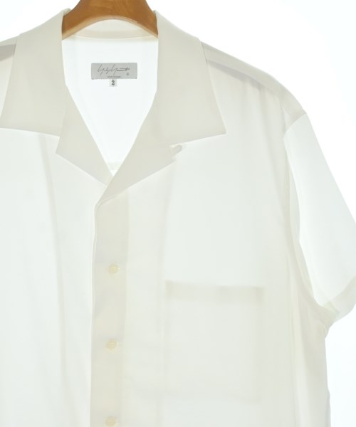 yohji yamamoto POUR HOMME（ヨウジヤマモトプールオム）カジュアルシャツ 白 サイズ:2(S位) メンズ/2200722329023