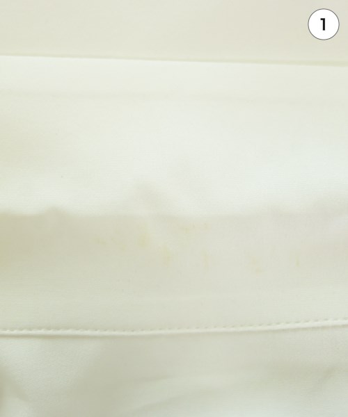 yohji yamamoto POUR HOMME（ヨウジヤマモトプールオム）カジュアルシャツ 白 サイズ:2(S位) メンズ/2200722329023