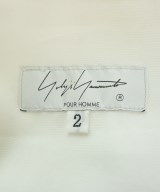 yohji yamamoto POUR HOMME（ヨウジヤマモトプールオム）カジュアルシャツ 白 サイズ:2(S位) メンズ/2200722329023