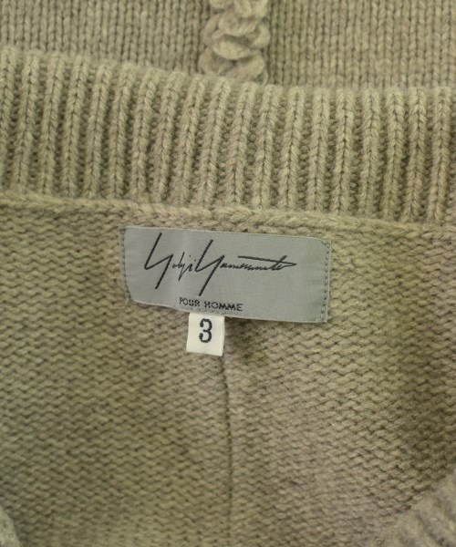 yohji yamamoto POUR HOMME（ヨウジヤマモトプールオム）カーディガン ベージュ サイズ:3(M位) メンズ/2200720473179