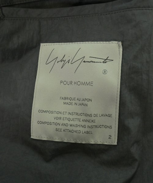 yohji yamamoto POUR HOMME（ヨウジヤマモトプールオム）その他 グレー サイズ:2(S位) メンズ/2200720541021
