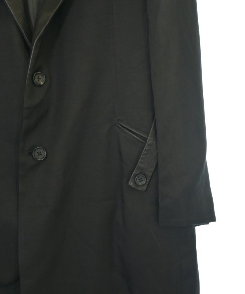 yohji yamamoto POUR HOMME（ヨウジヤマモトプールオム）チェスターコート 黒 サイズ:2(S位) メンズ/2200720541076