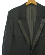 yohji yamamoto POUR HOMME（ヨウジヤマモトプールオム）チェスターコート 黒 サイズ:2(S位) メンズ/2200720541076