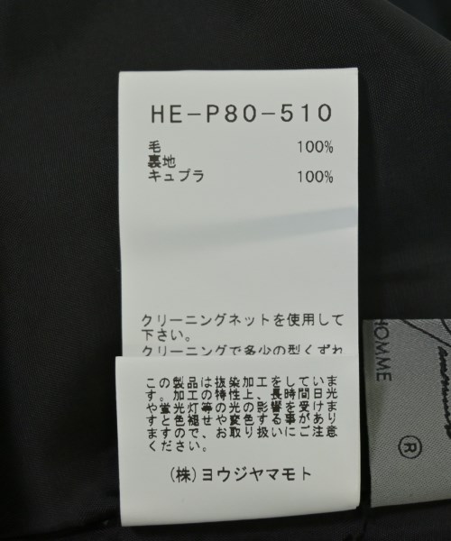 yohji yamamoto POUR HOMME（ヨウジヤマモトプールオム）その他 黒 サイズ:2(S位) メンズ/2200720541113