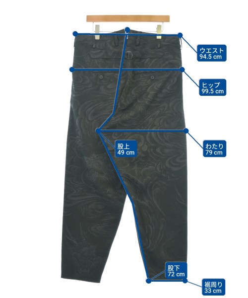 yohji yamamoto POUR HOMME（ヨウジヤマモトプールオム）その他 黒 サイズ:2(S位) メンズ/2200720541113