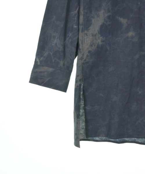 yohji yamamoto POUR HOMME（ヨウジヤマモトプールオム）カジュアルシャツ 紺 サイズ:2(S位) メンズ/2200720541144