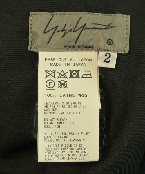 yohji yamamoto POUR HOMME（ヨウジヤマモトプールオム）その他 紺 サイズ:2(S位) メンズ/2200724057085