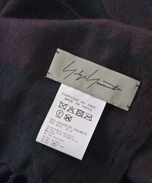 yohji yamamoto POUR HOMME（ヨウジヤマモトプールオム）ストール 赤 サイズ:- メンズ/2200724210039
