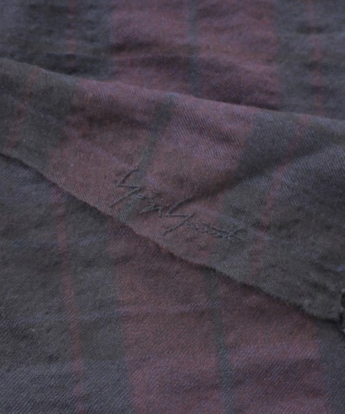 yohji yamamoto POUR HOMME（ヨウジヤマモトプールオム）ストール 赤 サイズ:- メンズ/2200724210039