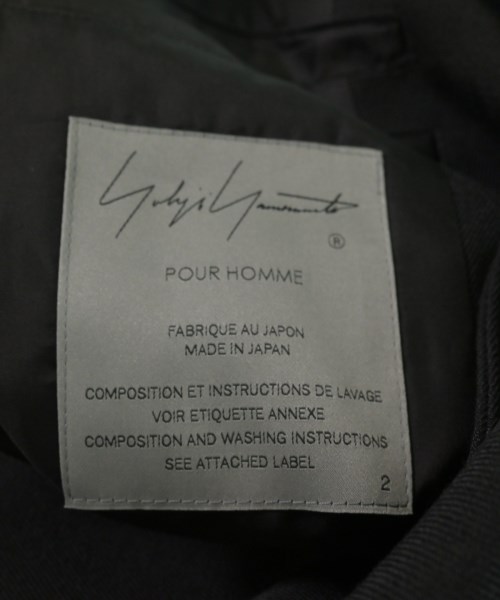 yohji yamamoto POUR HOMME（ヨウジヤマモトプールオム）その他 黒 サイズ:2(S位) メンズ/2200724624010