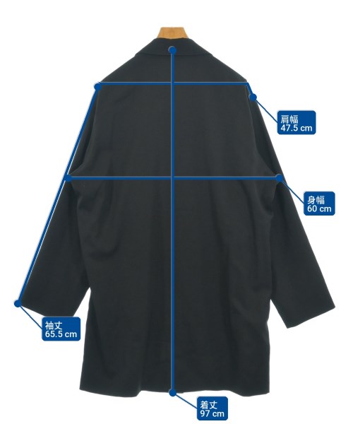 yohji yamamoto POUR HOMME（ヨウジヤマモトプールオム）ジャケット 黒 サイズ:2(S位) メンズ/2200724624027