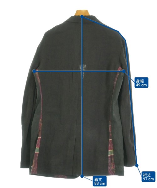 yohji yamamoto POUR HOMME（ヨウジヤマモトプールオム）チェスターコート 黒 サイズ:4(L位) メンズ/2200724624041