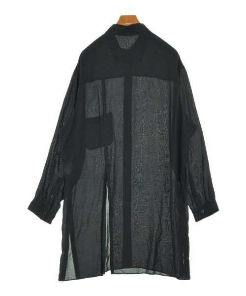 yohji yamamoto POUR HOMME（ヨウジヤマモトプールオム）カジュアルシャツ 黒 サイズ:3(M位) メンズ/2200725379056