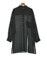 yohji yamamoto POUR HOMME（ヨウジヤマモトプールオム）カジュアルシャツ 黒 サイズ:3(M位) メンズ/2200725379056