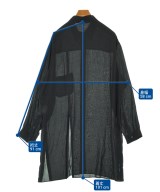 yohji yamamoto POUR HOMME（ヨウジヤマモトプールオム）カジュアルシャツ 黒 サイズ:3(M位) メンズ/2200725379056