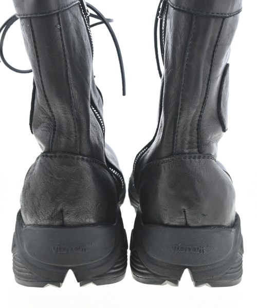 yohji yamamoto POUR HOMME（ヨウジヤマモトプールオム）ブーツ 黒 サイズ:4(27cm位) メンズ/2200726161063
