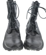 yohji yamamoto POUR HOMME（ヨウジヤマモトプールオム）ブーツ 黒 サイズ:4(27cm位) メンズ/2200726161063