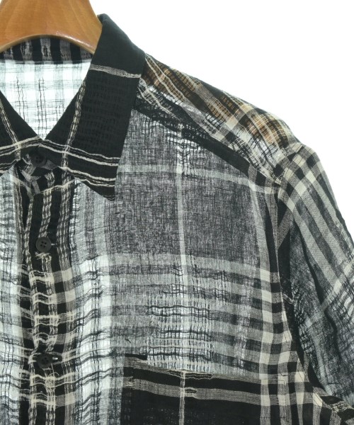 yohji yamamoto POUR HOMME（ヨウジヤマモトプールオム）カジュアルシャツ 黒 サイズ:2(S位) メンズ/2200726210020