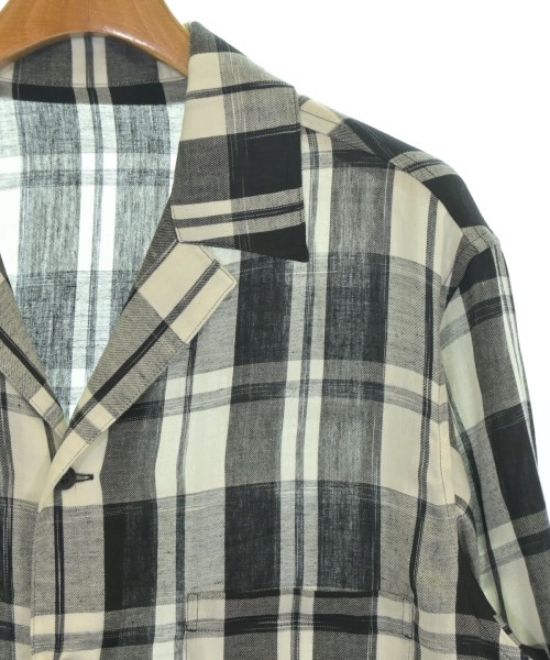 yohji yamamoto POUR HOMME（ヨウジヤマモトプールオム）カジュアルシャツ 黒 サイズ:2(S位) メンズ/2200726928017