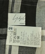 yohji yamamoto POUR HOMME（ヨウジヤマモトプールオム）カジュアルシャツ 黒 サイズ:2(S位) メンズ/2200726928017