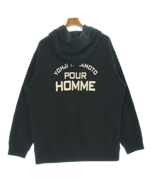 yohji yamamoto POUR HOMME（ヨウジヤマモトプールオム）パーカー 黒 サイズ:3(M位) メンズ/2200726730016