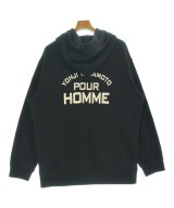 yohji yamamoto POUR HOMME（ヨウジヤマモトプールオム）パーカー 黒 サイズ:3(M位) メンズ/2200726730016
