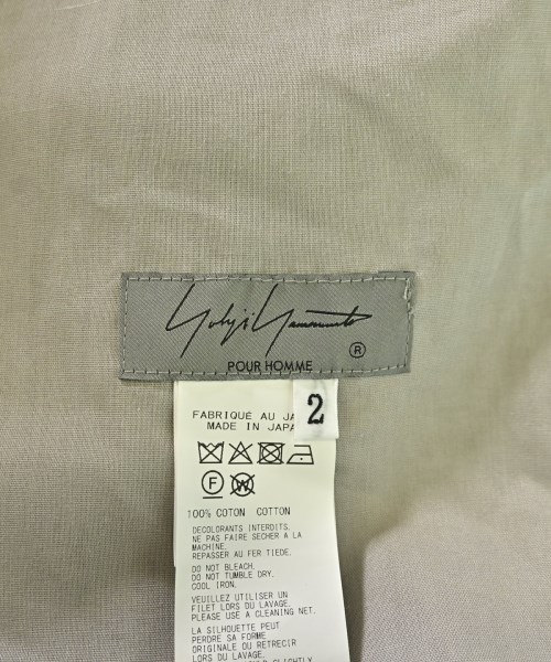 yohji yamamoto POUR HOMME（ヨウジヤマモトプールオム）その他 白 サイズ:2(S位) メンズ/2200727402028