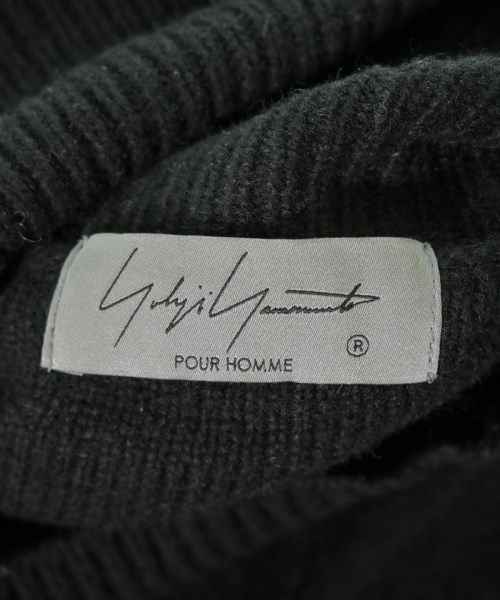 yohji yamamoto POUR HOMME（ヨウジヤマモトプールオム）ニット・セーター 黒 サイズ:3(M位) メンズ/2200727530035