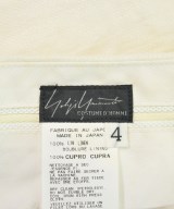 YOHJI YAMAMOTO COSTUME D'HOMME（コスチュームドオム）スラックス 白 サイズ:4(L位) メンズ/2200727885029