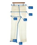 YOHJI YAMAMOTO COSTUME D'HOMME（コスチュームドオム）スラックス 白 サイズ:4(L位) メンズ/2200727885029
