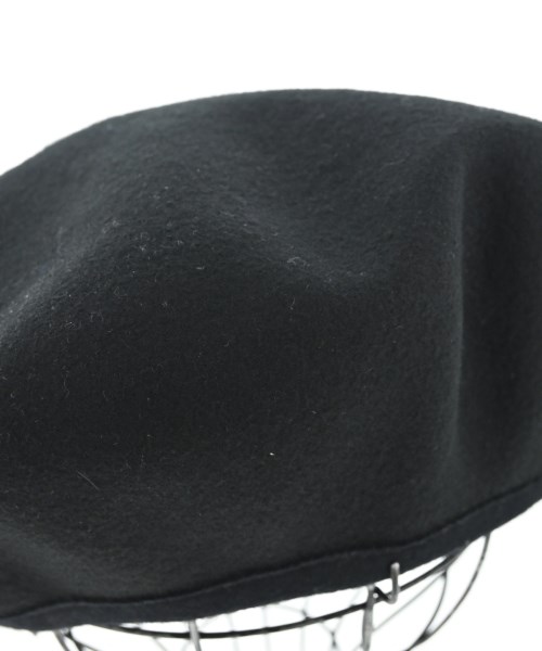 yohji yamamoto POUR HOMME（ヨウジヤマモトプールオム）ハンチング・ベレー帽 黒 サイズ:- メンズ/2200727595102