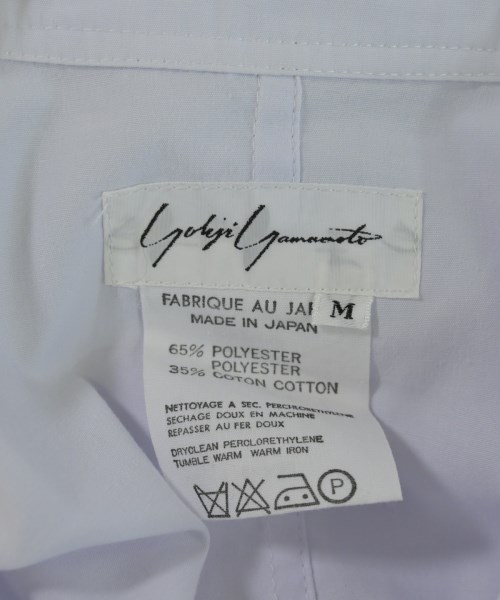 yohji yamamoto POUR HOMME（ヨウジヤマモトプールオム）カジュアルシャツ 白 サイズ:M メンズ/2200727829030
