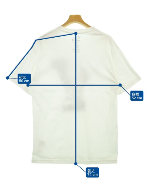 yohji yamamoto POUR HOMME（ヨウジヤマモトプールオム）Tシャツ・カットソー 白 サイズ:L メンズ/2200727829047