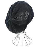 yohji yamamoto POUR HOMME（ヨウジヤマモトプールオム）ニットキャップ・ビーニー 黒 サイズ:- メンズ/2200727829092
