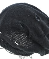 yohji yamamoto POUR HOMME（ヨウジヤマモトプールオム）ニットキャップ・ビーニー 黒 サイズ:- メンズ/2200727829092
